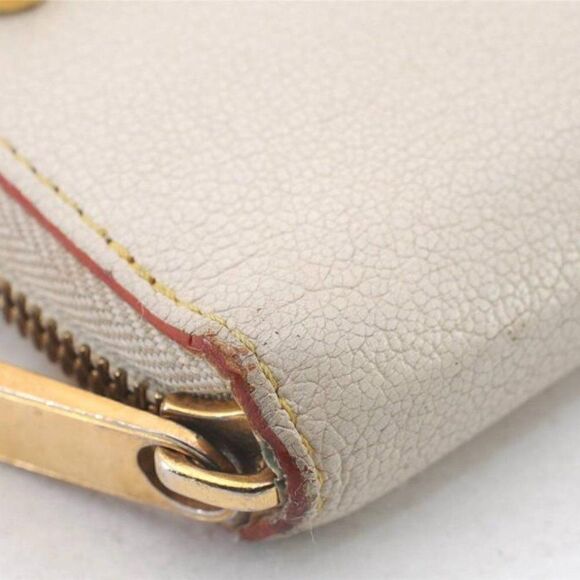 LOUIS VUITTON Suhali Zippy Long Wallet Purse Ivory - Picture 5 of 12